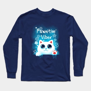 Pawsitive vibes Long Sleeve T-Shirt